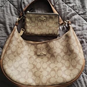 Coach bag and wristlet